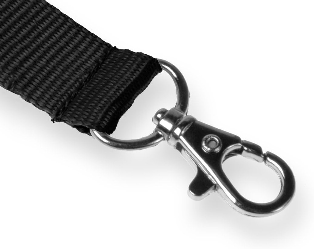 20mm Schlüsselbänder mit Clip-Lock und Sicherheitsclip