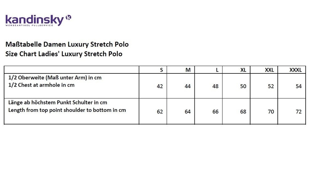 Luxury Stretch Polo Shirt Damen