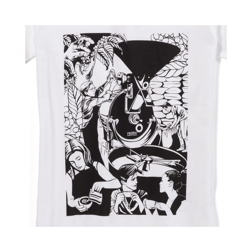 T-Shirt Coffee Journey Damen 