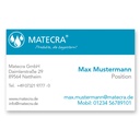 Visitenkarte Matecra Test