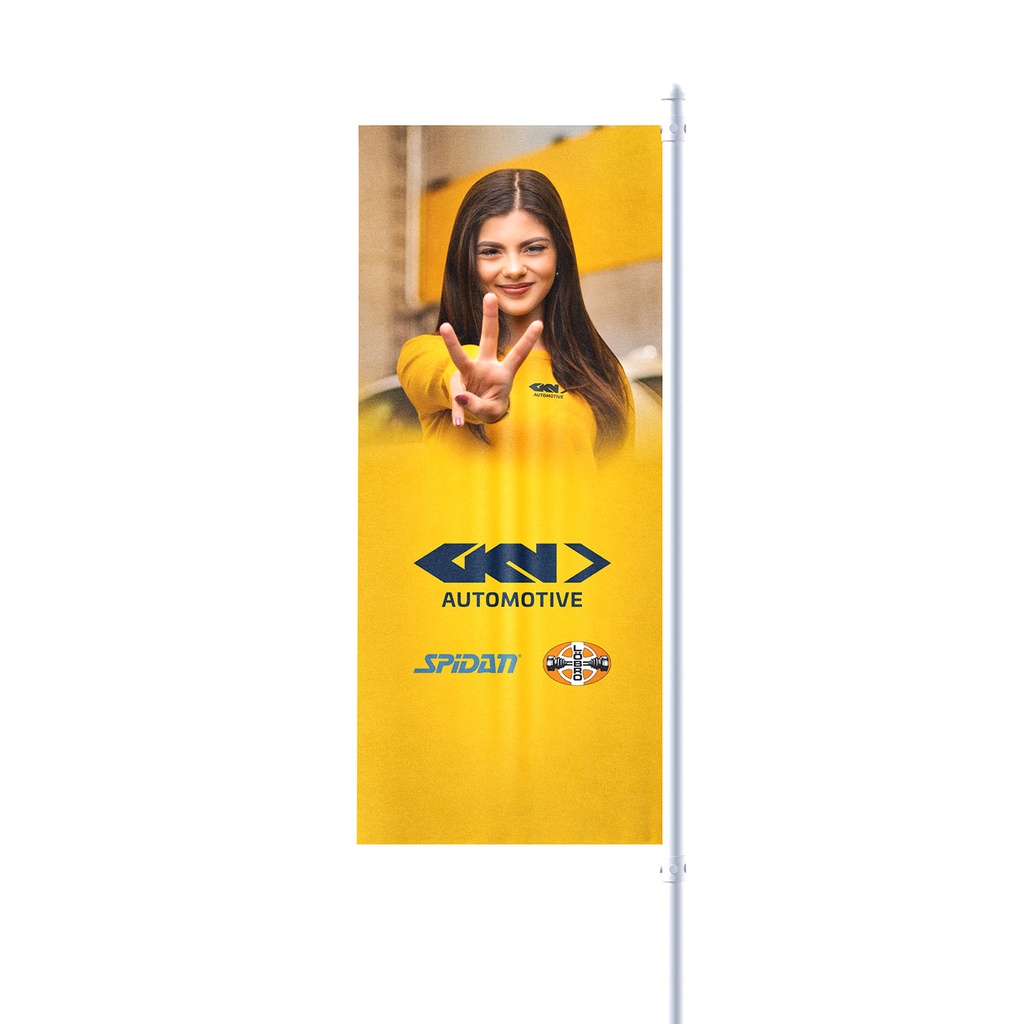 GKN Hochformat-Flagge