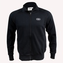 Hakro Sweatjacke, schwarz