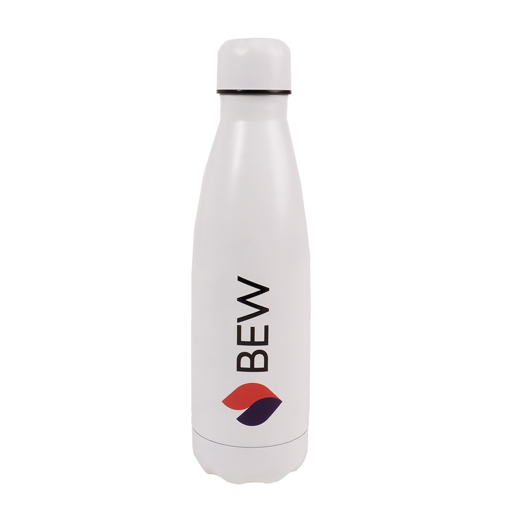 BEW weiße vakuumisolierte Flasche