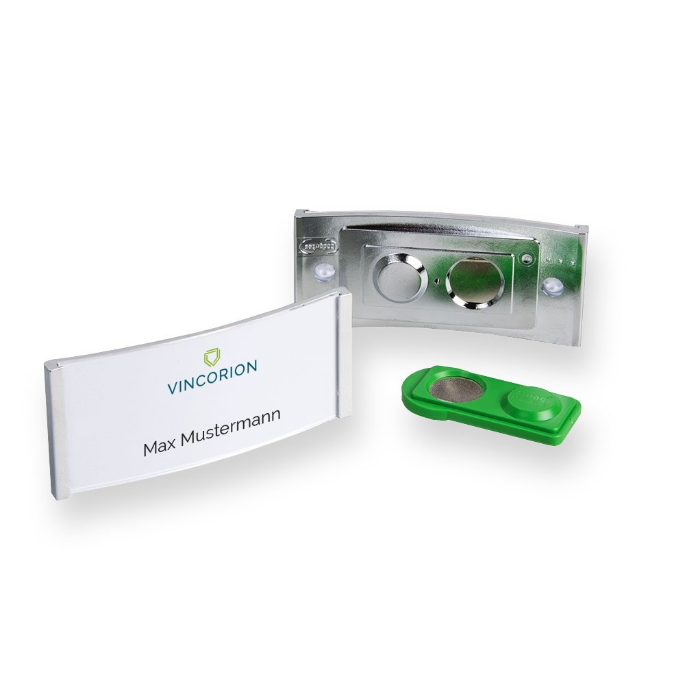 Namensschild 80 x 34 mm