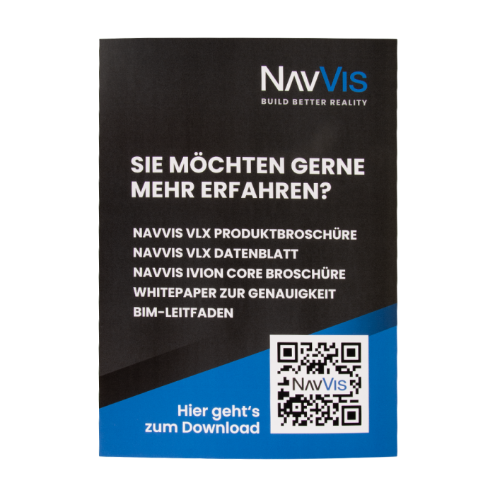 NavVis Sign Holder Motif 1 DE