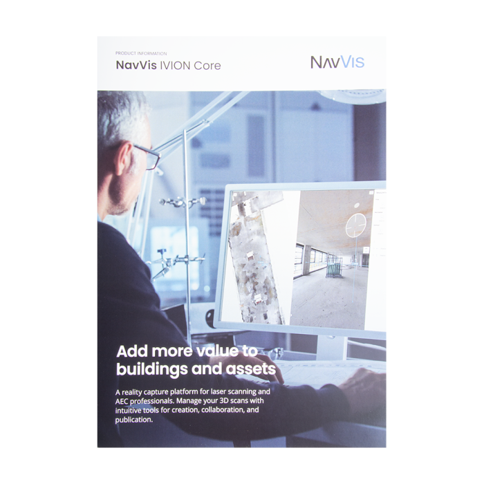 Brochure NavVis IVION Go EN (20 pieces)