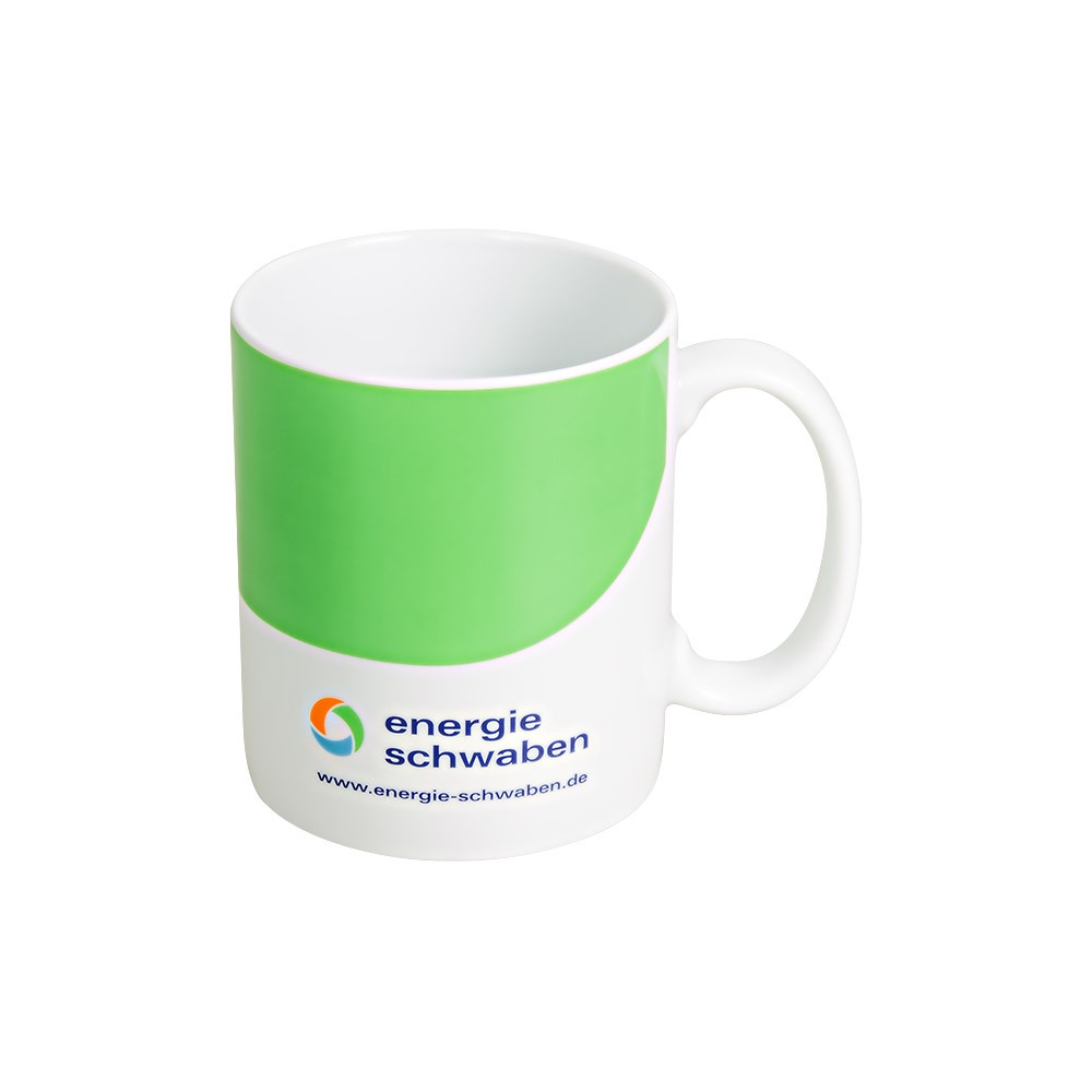 Becher aus Porzellan energie schwaben (6 Stück) 