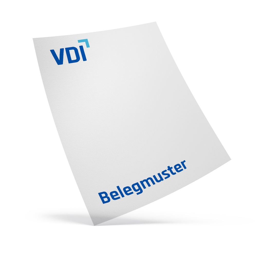 Separater Versand 2 Belegmuster an VDI-Haus
