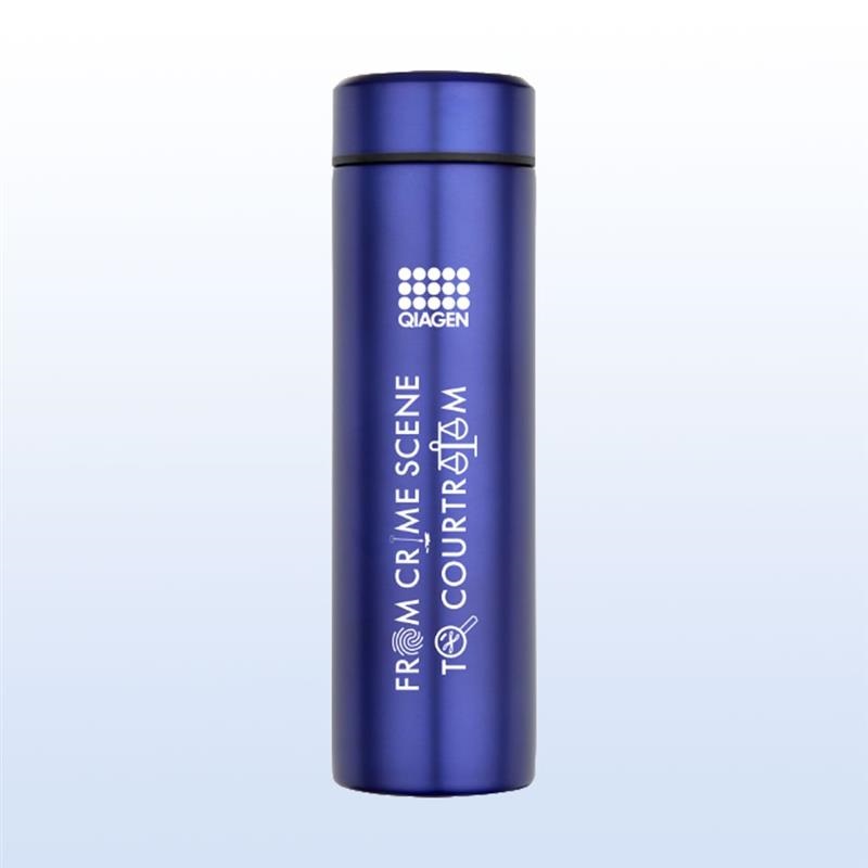 QPRO-15503 HID - Stainless steel bottle, blue